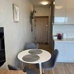 Bright In Palanga-ac-balcony-self Check-in * Palanga