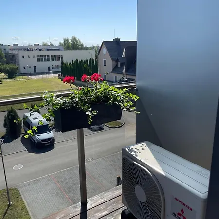 Bright In Palanga-ac-balcony-self Check-in * 팔랑가