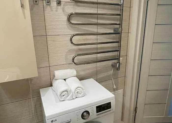 Bright In Palanga-ac-balcony-self Check-in *