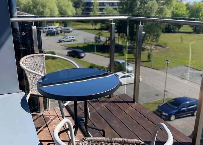 شقة Bright In Palanga-ac-balcony-self Check-in *